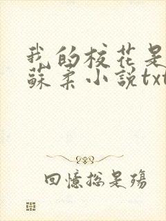 我的校花是福姬苏柔小说txt