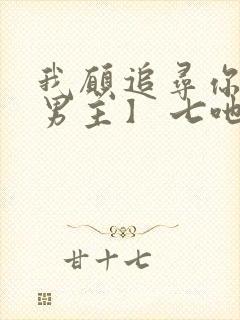 我愿追寻你【双男主】 七吔封面