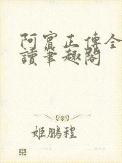 阿宾正传全文阅读笔趣阁