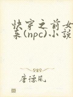 快穿之前女友归来(npc)小说免费阅读