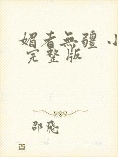 媚者无疆 小说 完整版