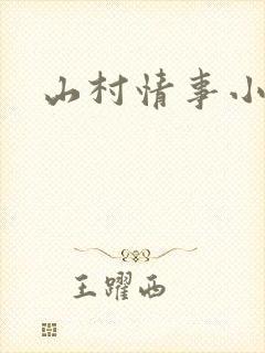 山村情事小说封面
