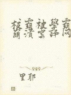 校霸被学霸玩到崩溃云译网