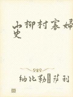 山柳村寡妇的情史
