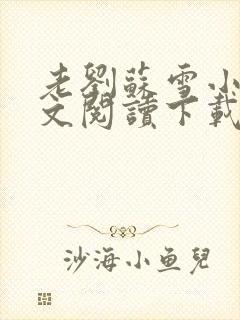 老刘苏雪小说全文阅读下载