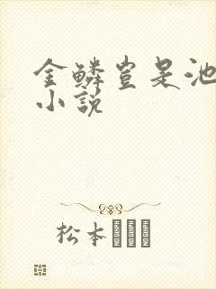 金鳞岂是池中物小说封面