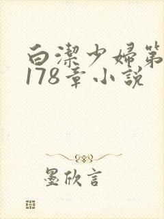 白洁少妇第1一178章小说