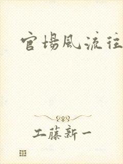 官场风流往事封面