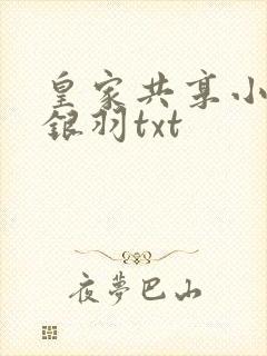 皇家共享小公主银羽txt封面