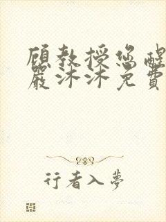 顾教授您醒了吗严沐沐免费阅读全文小说