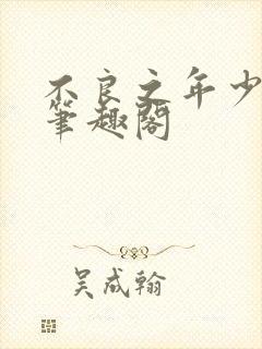 不良之年少轻狂笔趣阁