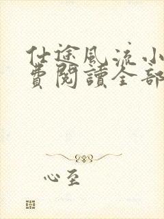 仕途风流小说免费阅读全部章节