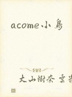 acome小鸟
