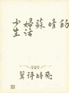 少妇苏晴的性荡生活