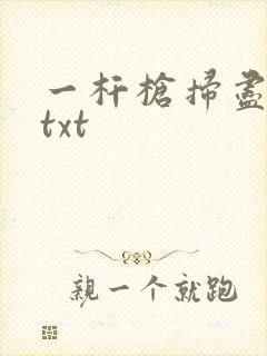 一杆枪扫尽全家txt