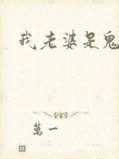 我老婆是鬼王封面