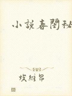 小说春闺秘史封面