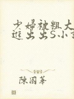 少妇被粗大猛进进出出S小说