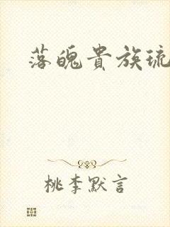 落魄贵族琉璃川封面