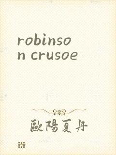 robinson crusoe