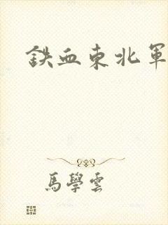 铁血东北军