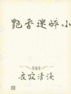 艳香迷醉小说封面