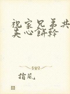 祝家兄弟共享后夹心饼干