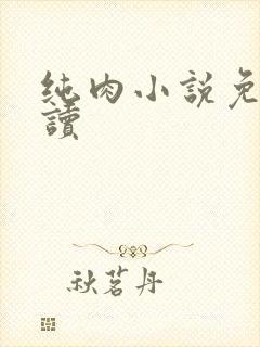 纯肉小说免费阅读
