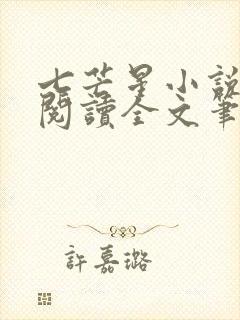 七芒星小说免费阅读全文笔趣阁