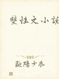 双性文小说