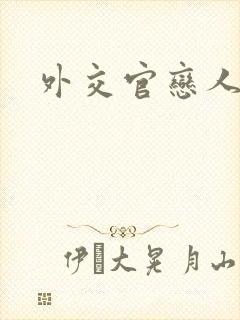 外交官恋人小说