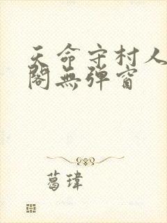 天命守村人笔趣阁无弹窗
