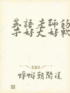 英语老师的小兔子好大好软水