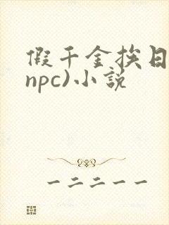 假千金挨日记(npc)小说
