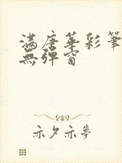 满唐华彩笔趣阁无弹窗封面