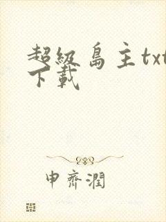 超级岛主txt下载