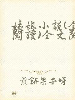 姨姐小说(全文阅读)全文阅读免费