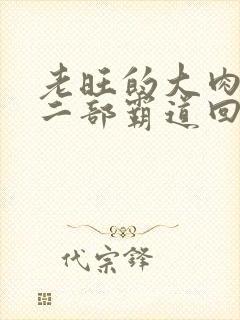 老旺的大肉蟒第二部霸道回归小说封面