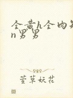 全黄h全肉短篇n男男封面