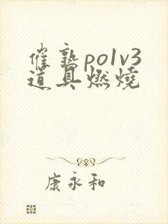 催熟po1v3道具燃烧封面