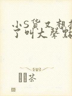 小S货又想挨C了叫大声点小封面
