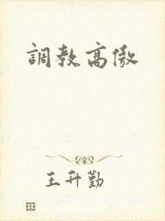 调教高傲封面