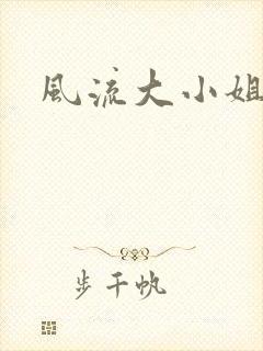 风流大小姐封面