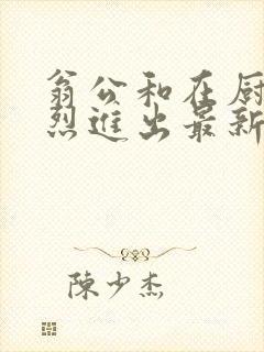 翁公和在厨房猛烈进出最新章节