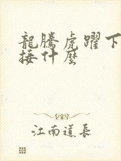 龙腾虎跃下一句接什么