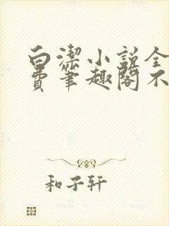 白洁小说全文免费笔趣阁不知所措封面