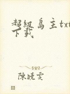 超级岛主txt下载