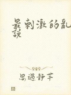 最刺激的乱惀小说