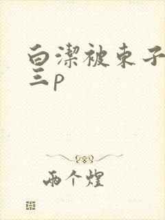 白洁被东子老二三p封面