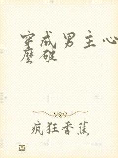 穿成男主心魔怎么破封面